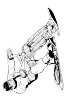 Action Man kleurplaat 15